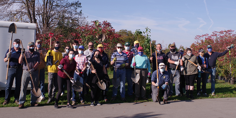 Rotary volunteers at Hyde Park Link